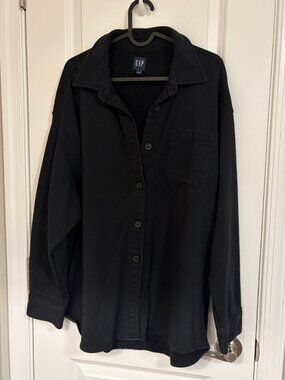 GAP Vintage Soft Shirt Jacket Womens Size Large